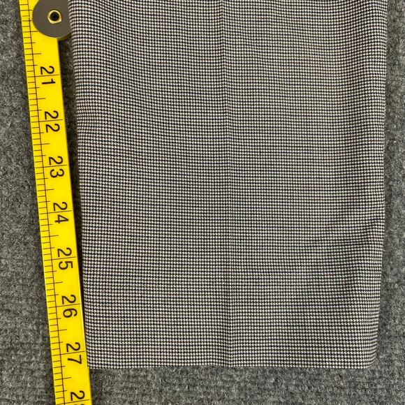Scotch‎ & Soda Flat Front Dress Pants Mens 33/32 Gray Slim Fit Houndstooth Chino - Picture 7 of 10